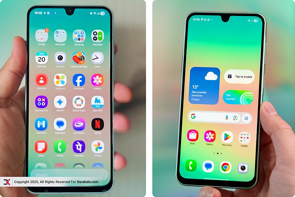 Samsung Galaxy A26-صفحه نمایش